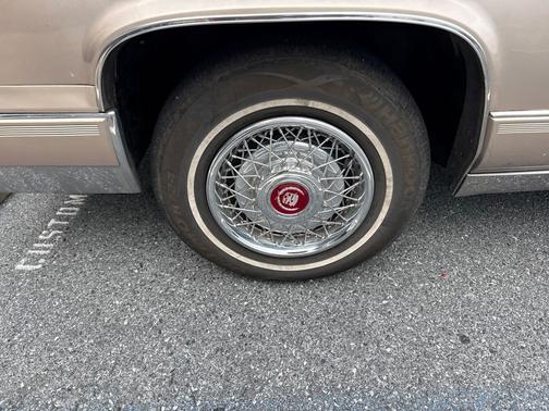 Brown 1992 Cadillac Brougham Base