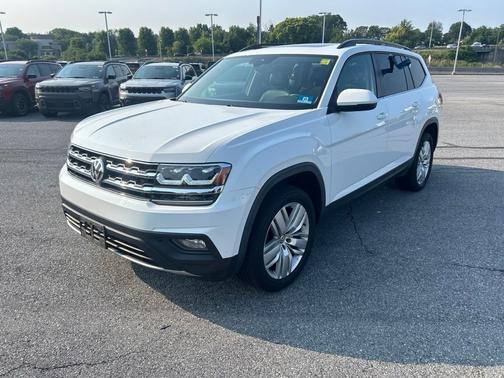 White 2020 Volkswagen Atlas 3.6L V6 SE