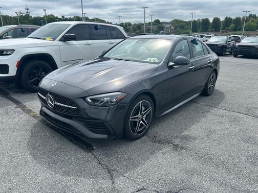 Gray 2023 Mercedes-Benz C-Class C 300
