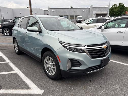Blue 2022 Chevrolet Equinox LT