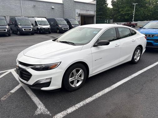 White 2023 Chevrolet Malibu LS