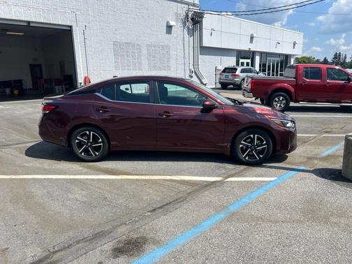 Rosewood Metallic 2025 Nissan Sentra SV