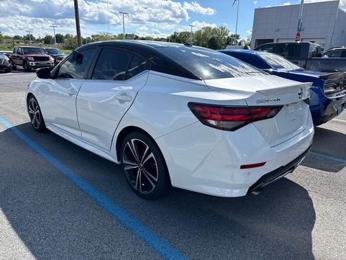White 2020 Nissan Sentra SR