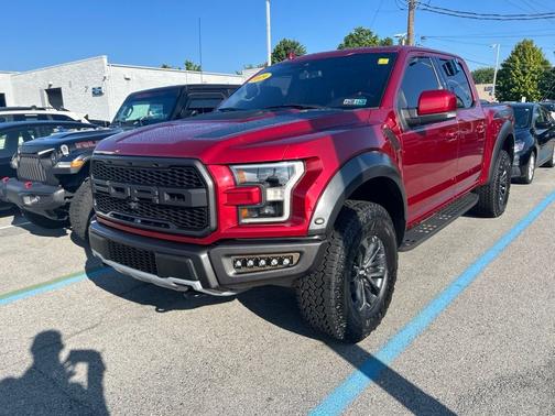 Red 2019 Ford F-150 Raptor