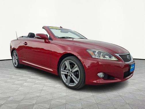 Red 2015 Lexus IS 250C 250 C
