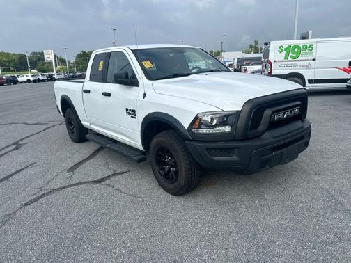 White 2022 RAM 1500 Classic Warlock