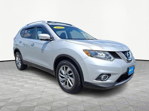 Silver 2015 Nissan Rogue SL