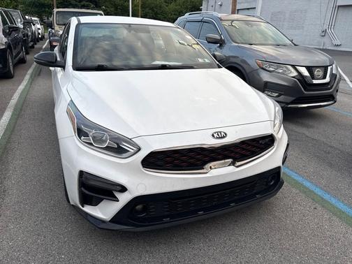 White 2021 Kia Forte GT
