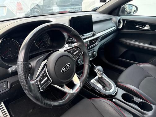 White 2021 Kia Forte GT