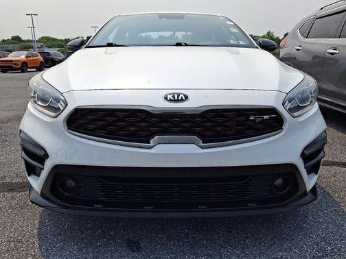 White 2021 Kia Forte GT