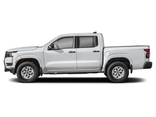 Glacier White 2026 Nissan Frontier Crew Cab S