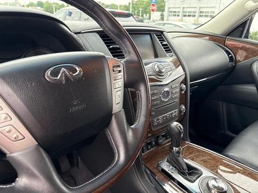 Blue 2015 INFINITI QX80 Base