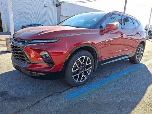 Red 2024 Chevrolet Blazer RS