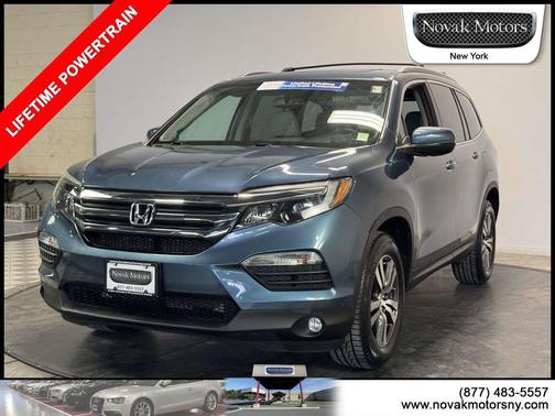 Blue 2018 Honda Pilot EX-L