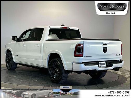Ivory White Tri-Coat Pearlcoat 2022 RAM 1500 Limited