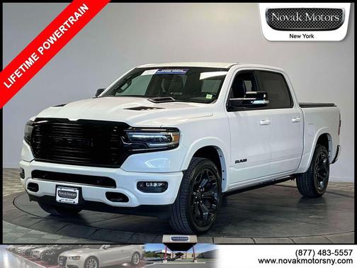 Ivory White Tri-Coat Pearlcoat 2022 RAM 1500 Limited