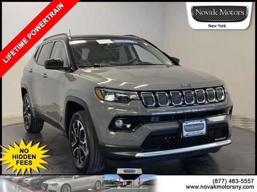 Sting-Gray Clearcoat 2022 Jeep Compass Limited