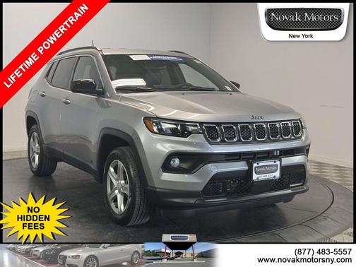 Billet Silver Metallic Clearcoat 2023 Jeep Compass Latitude