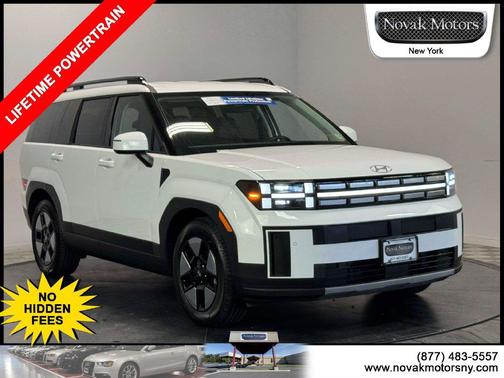 Serenity White 2025 Hyundai SANTA FE SEL 2.4