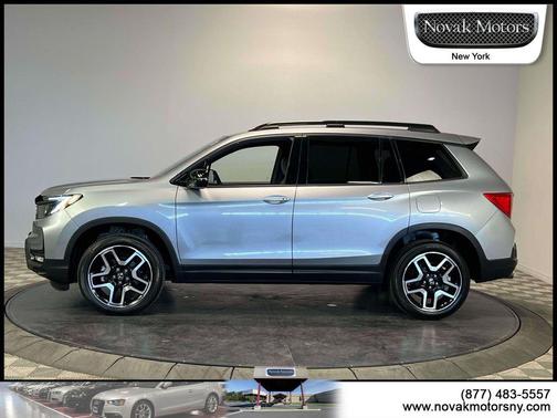 Gray 2022 Honda Passport Elite