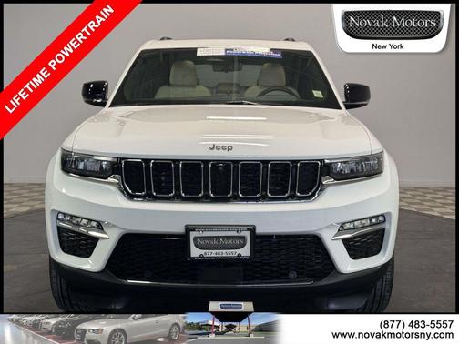 Bright White Clearcoat 2023 Jeep Grand Cherokee Limited