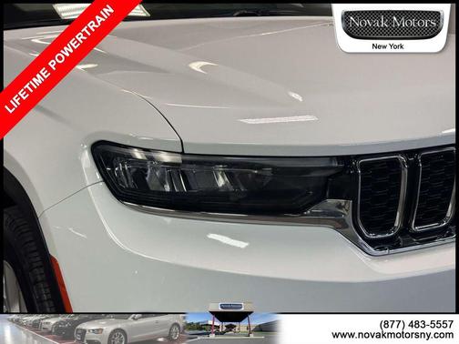 Bright White Clearcoat 2023 Jeep Grand Cherokee Limited