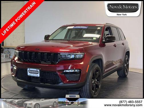 Velvet Red Pearlcoat 2023 Jeep Grand Cherokee Limited