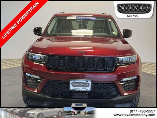 Velvet Red Pearlcoat 2023 Jeep Grand Cherokee Limited