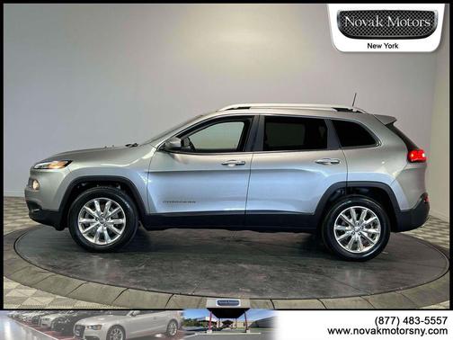 Billet Silver Metallic Clearcoat 2016 Jeep Cherokee Limited