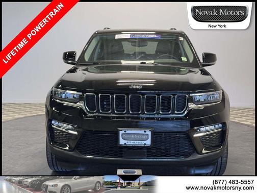 Diamond Black Crystal Pearlcoat 2023 Jeep Grand Cherokee Limited