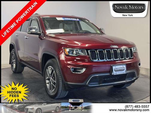 Velvet Red Pearlcoat 2018 Jeep Grand Cherokee Limited