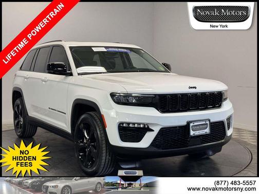 Bright White Clearcoat 2023 Jeep Grand Cherokee Limited