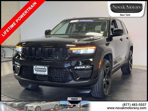 Diamond Black Crystal Pearlcoat 2023 Jeep Grand Cherokee Limited