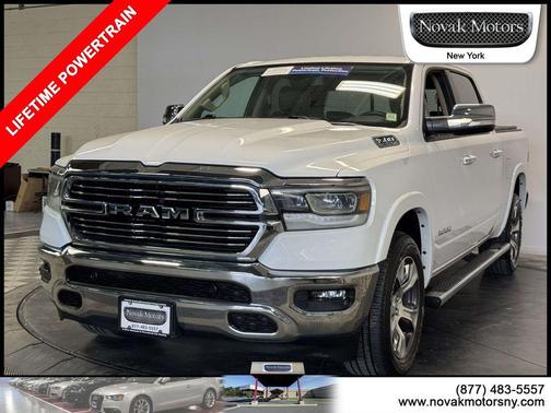 Bright White Clearcoat 2020 RAM 1500 Laramie