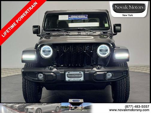 Granite Crystal Metallic Clearcoat 2022 Jeep Gladiator Willys