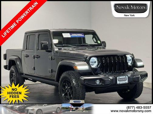 Granite Crystal Metallic Clearcoat 2022 Jeep Gladiator Willys