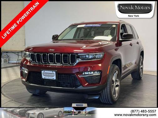 Velvet Red Pearlcoat 2023 Jeep Grand Cherokee Limited