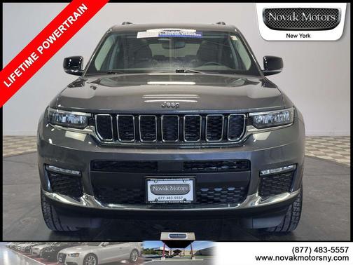 Baltic Gray Metallic Clearcoat 2021 Jeep Grand Cherokee L Limited
