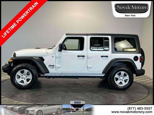 Bright White Clearcoat 2021 Jeep Wrangler Unlimited Sport