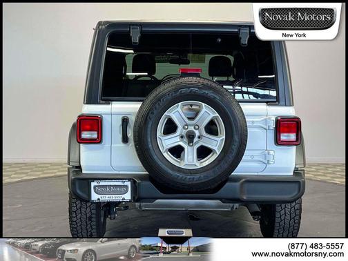 Bright White Clearcoat 2021 Jeep Wrangler Unlimited Sport