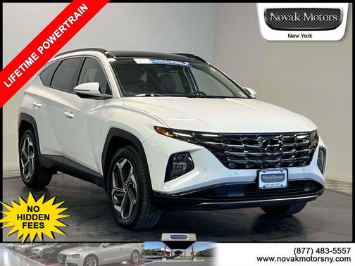 Serenity White Pearl 2023 Hyundai TUCSON Limited
