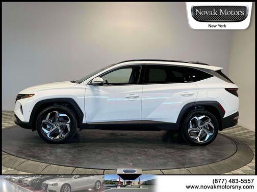 Serenity White Pearl 2023 Hyundai TUCSON Limited