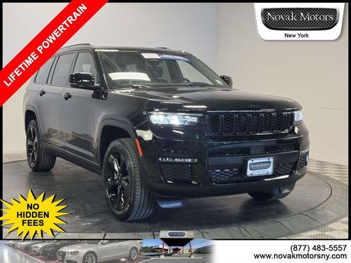 Diamond Black Crystal Pearlcoat 2024 Jeep Grand Cherokee L Limited