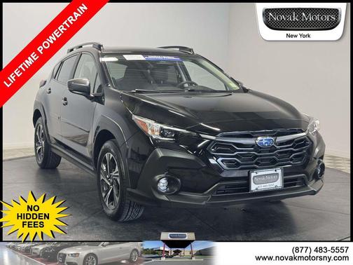 Crystal Black Silica 2024 Subaru Crosstrek Premium