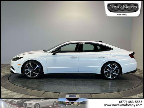Serenity White 2023 Hyundai SONATA SEL Plus