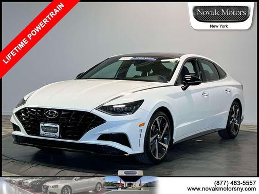 Serenity White 2023 Hyundai SONATA SEL Plus