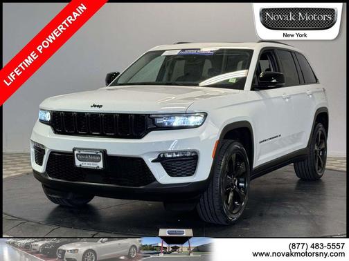 Bright White Clearcoat 2023 Jeep Grand Cherokee Limited