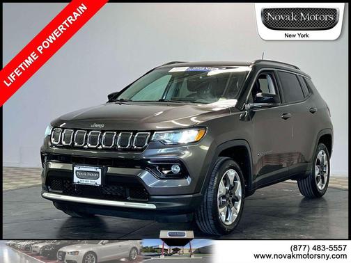 Granite Crystal Metallic Clearcoat 2022 Jeep Compass Limited