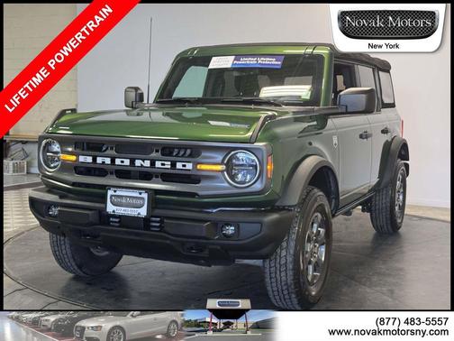Green Metallic 2022 Ford Bronco Big Bend