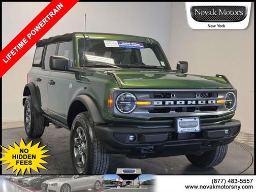 Green Metallic 2022 Ford Bronco Big Bend